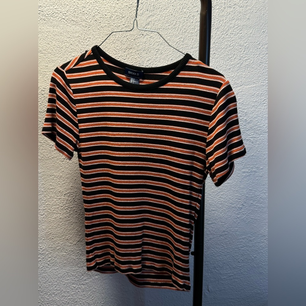 🤍Forever 21 striped tee